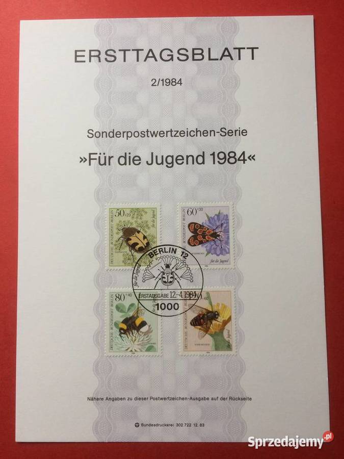 555 Niemiecki Specjalny Znaczek Pocztowy Szczecin