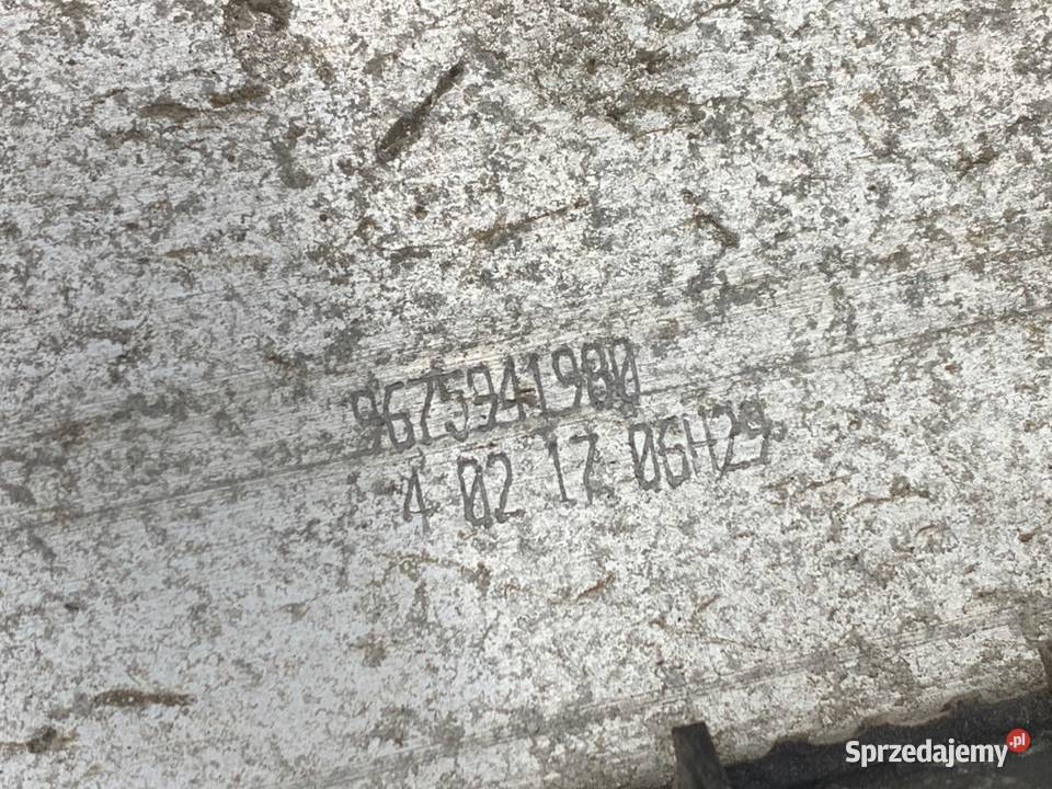 BELKA ZDERZAKA TYŁ CITROEN C4 PICASSO II