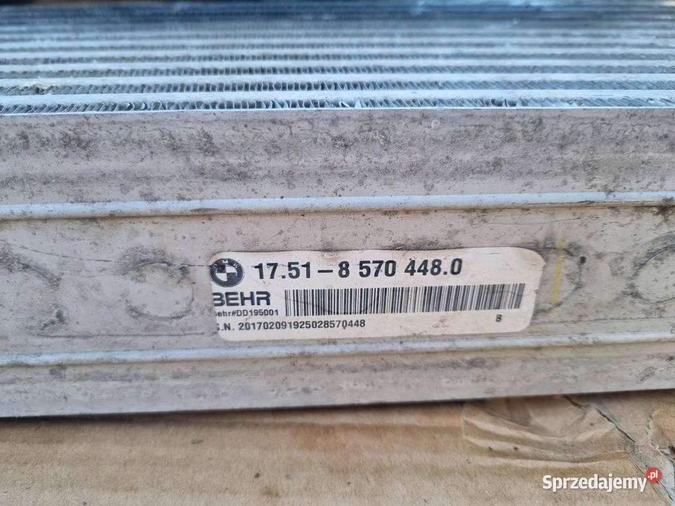 CHŁODNICA INTERCOOLER BMW F15 F16 8570448 wielkopolskie