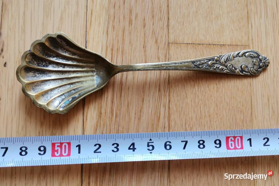 279 ŁYŻKA łyżeczka stary ANTYK SYGNOWANA 2