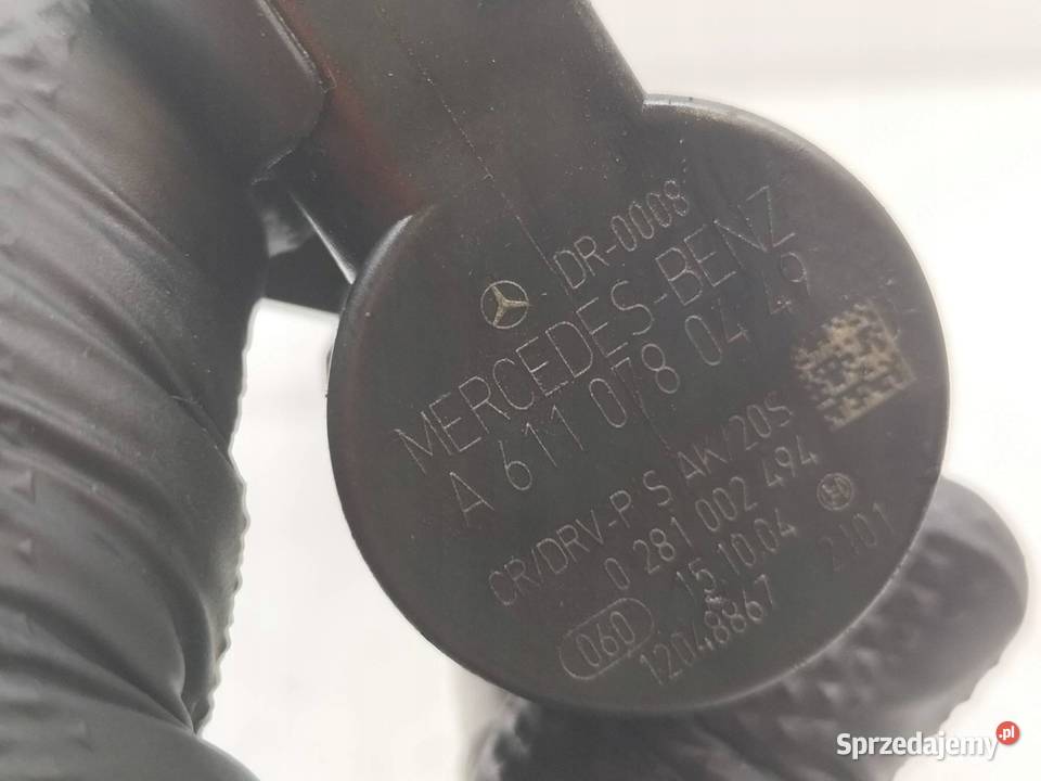 LISTWA WTRYSKOWA A6390700495 15 D Mitsubishi Rok produkcji 2005 świętokrzyskie