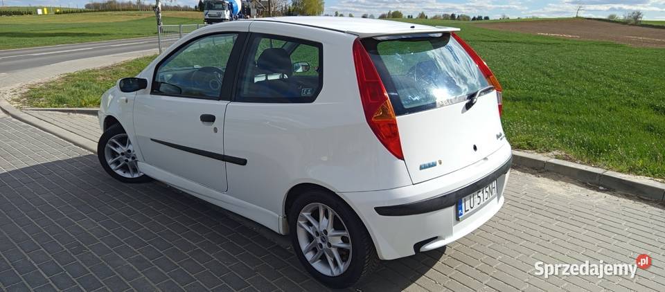 Fiat Punto HGT Rok produkcji 2001 Lublin