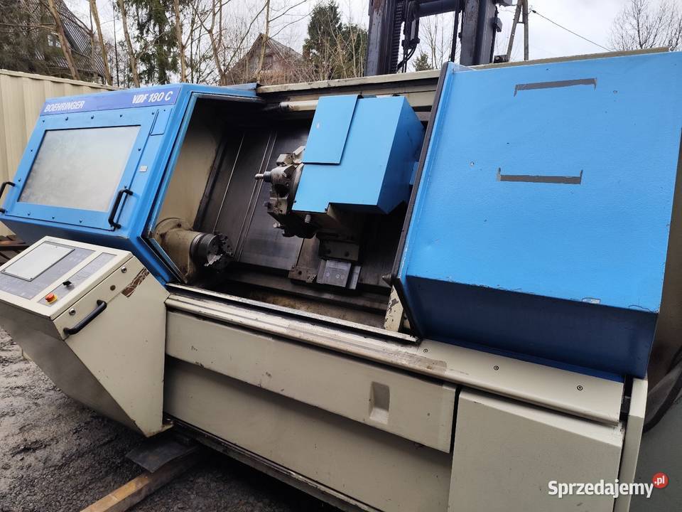 Tokarka do metalu CNC Boehringer Siemens 8 ton Maków Podhalański sprzedam