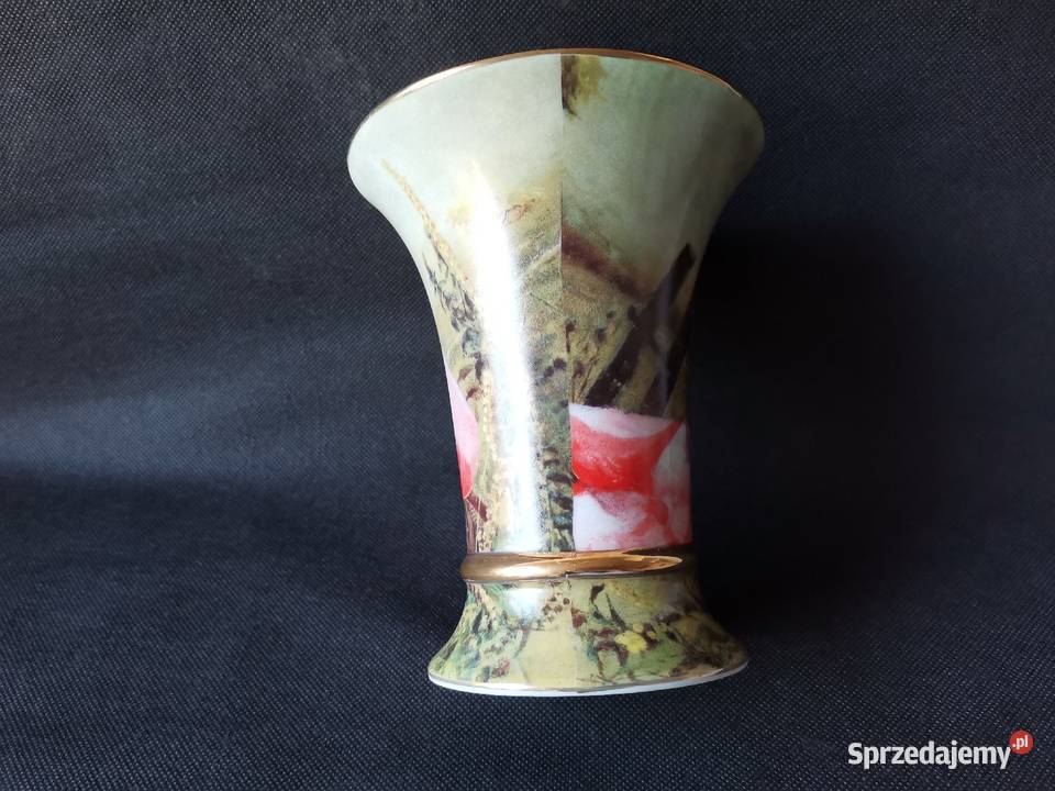 Wazon porcelana Bogucice malarstwo Jacek Katowice