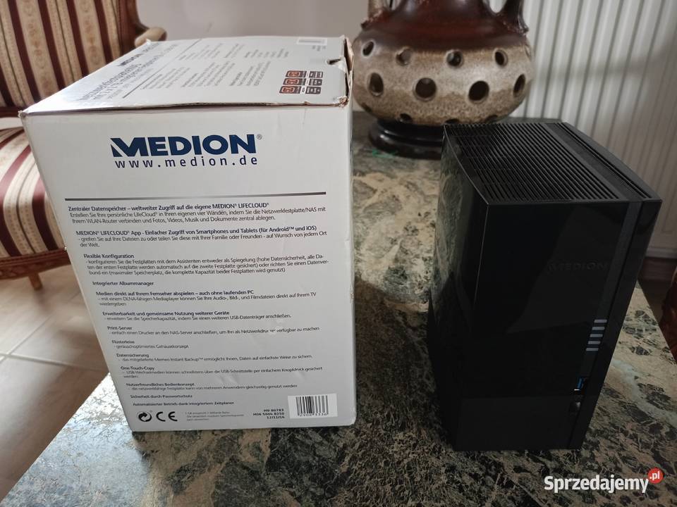 Dysk Twardy Sieciowy NAS 2 2000 GB zewnętrzny Drawski Młyn