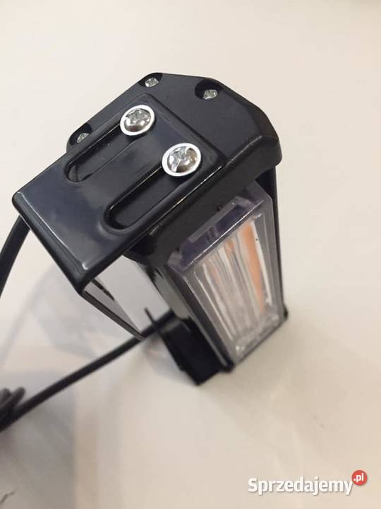 Lampy ostrzegawcze 2 x 8W COB sterownik 6 trybów mazowieckie Warszawa