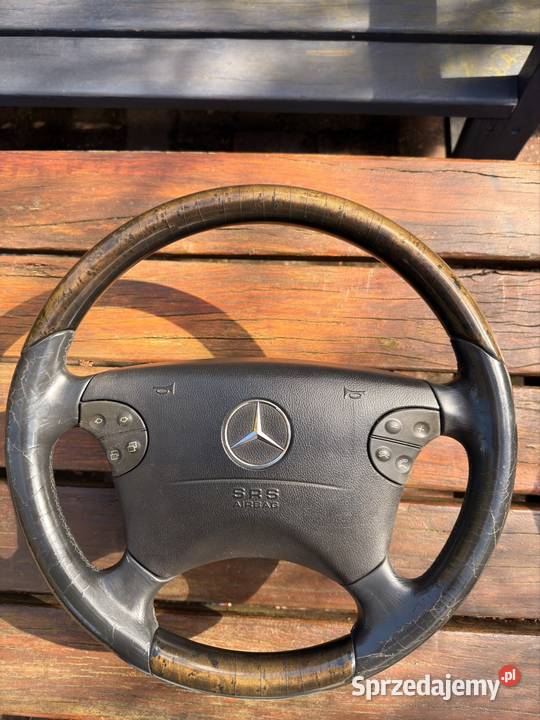 Kierownica drewniana avantgarde mercedes w210 Goleniów sprzedam
