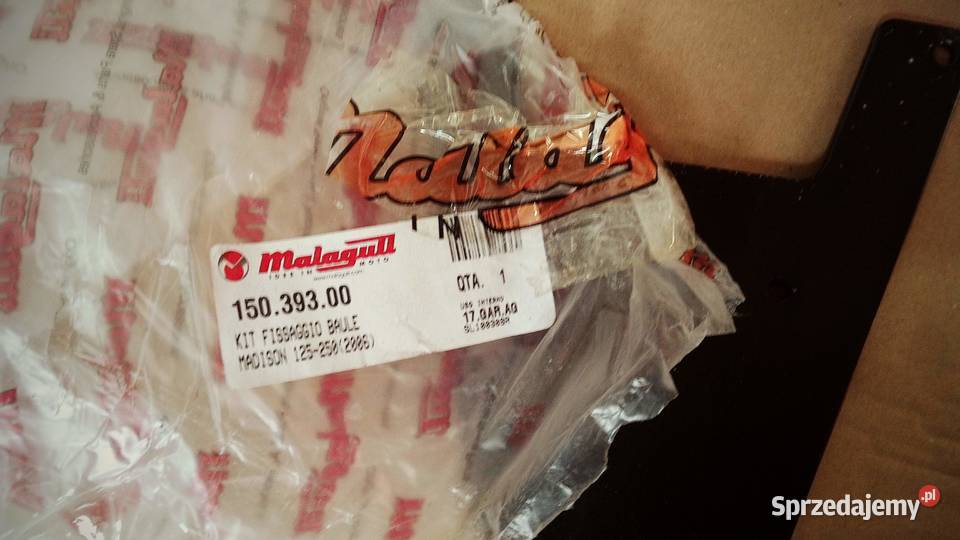 BAGAŻNIK PŁYTA POD KUFER MALAGUTI MADISON 125
