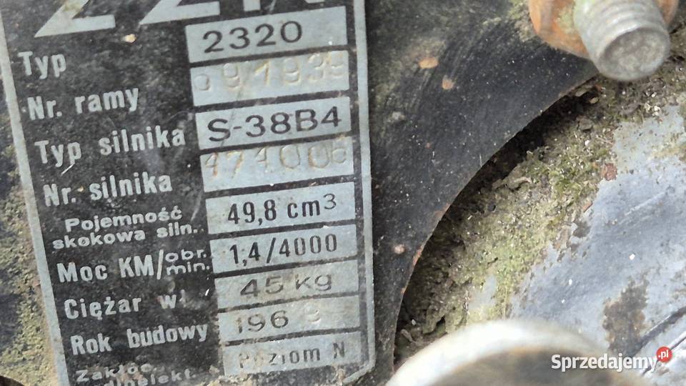 Komar 2320 sztywniak zarejestrowany Hryniewicze sprzedam