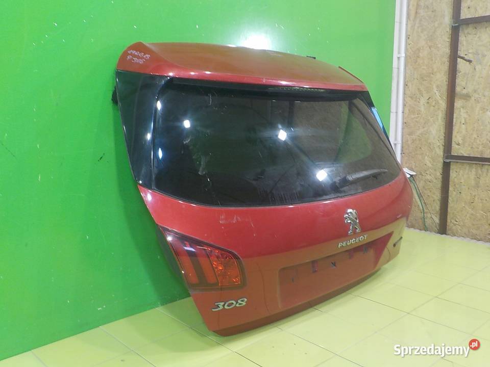 PEUGEOT 308 II GT 16r HB 5D klapa tyl osobowe mazowieckie Suków