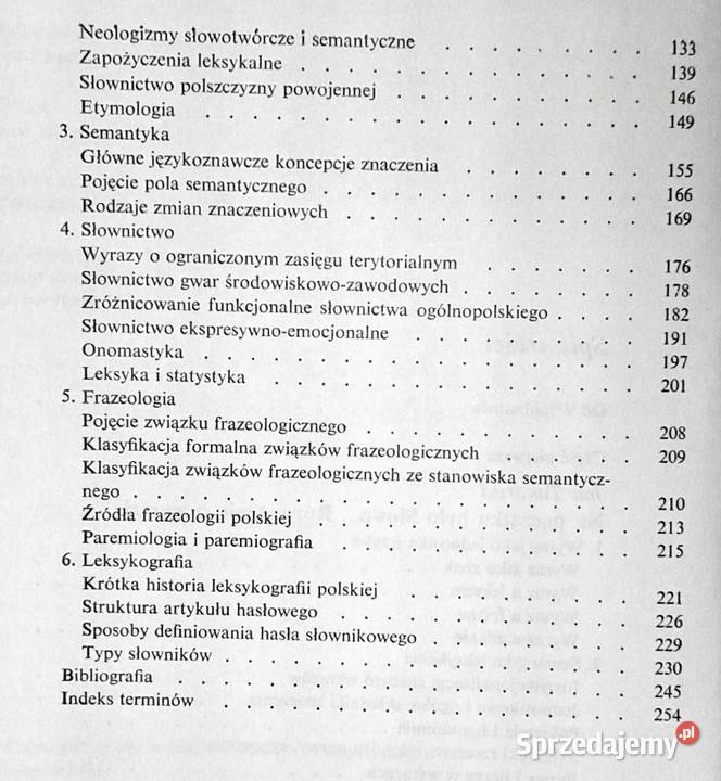 Zarys leksykologii i leksykografii polskiej