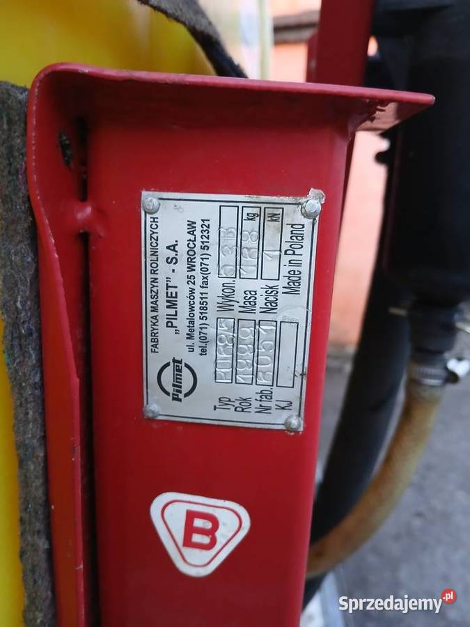 Opryskiwacz Pilmet 300l Rzgów