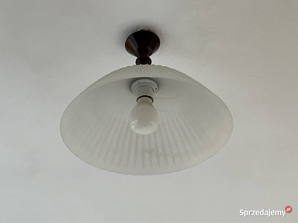 Żyrandol lampa szklana Lampy wiszące mazowieckie Warszawa