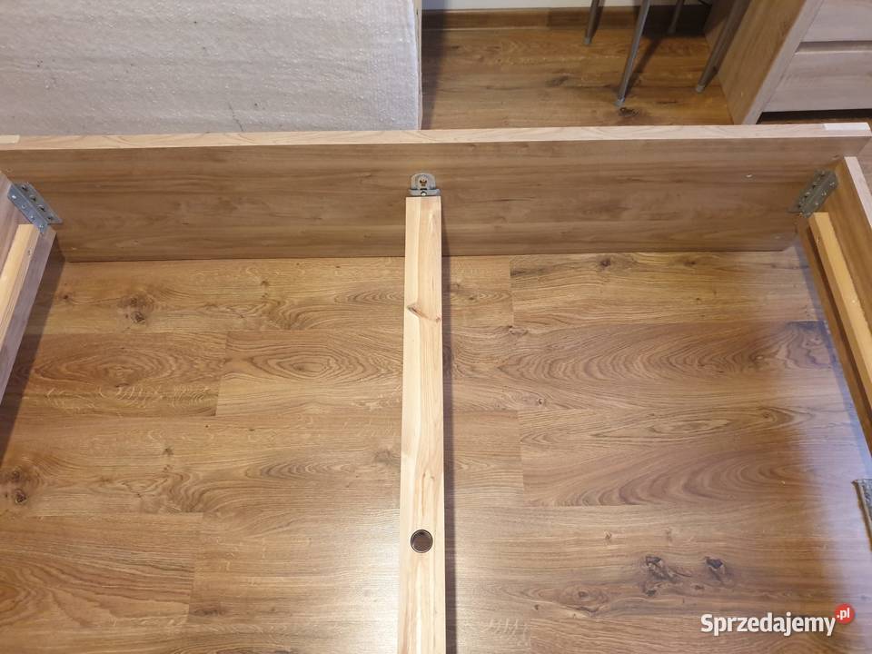 ZESTAW DO SYPIALNI łóżko stelaż materac szafki Pozostałe Dom i Ogród Bielsko-Biała