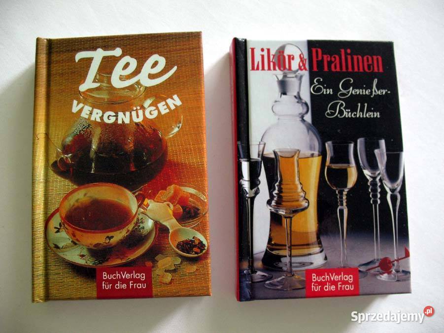 Herbata i likier_ J.Ringelnatz - 2 małe książki DE