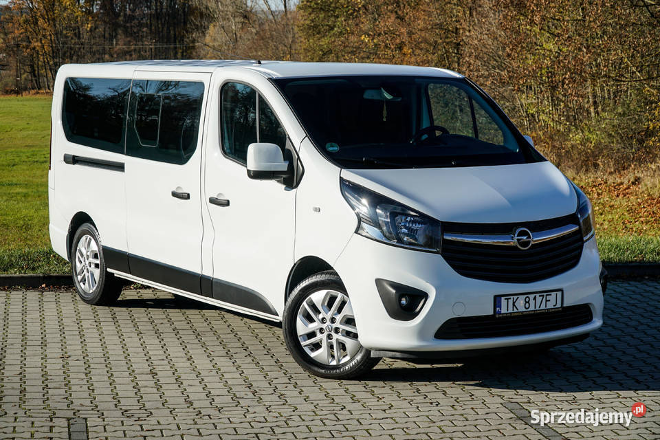 Opel Vivaro 9 osób Nawigacja 4drzwi Bezwypadek Zarejestrowany w Polsce świętokrzyskie Kielce sprzedam