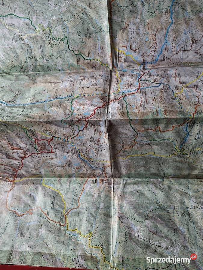 Riła Piryn mapy turystyczne Tourist map 150 000 Rok wydania 2024 Kraków