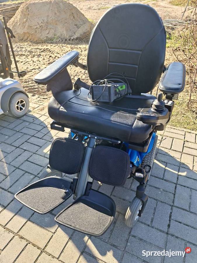 Wózek inwalidzki z napędem siedzisko 62 szerokie Zdrowie Syców sprzedam