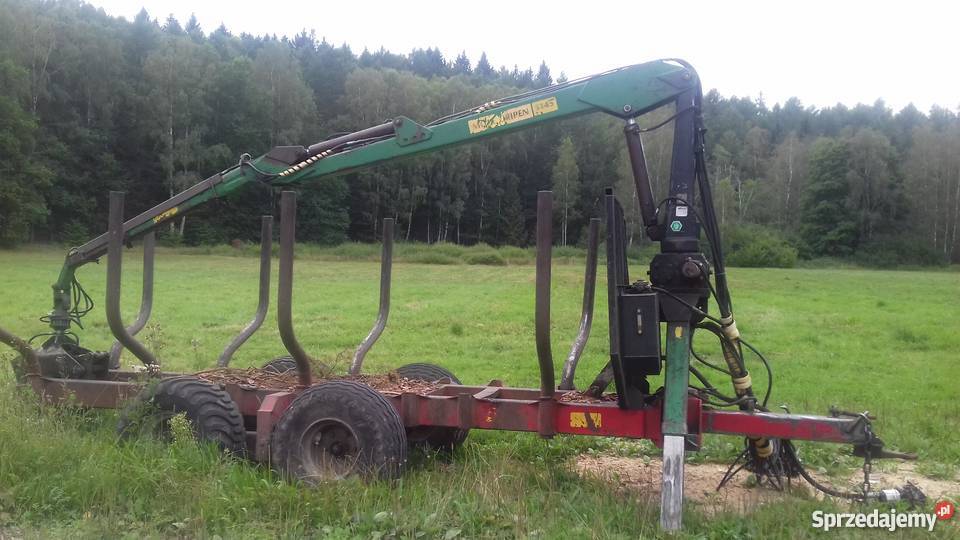 Przyczepa lesna More maskiner 5145 Wielin