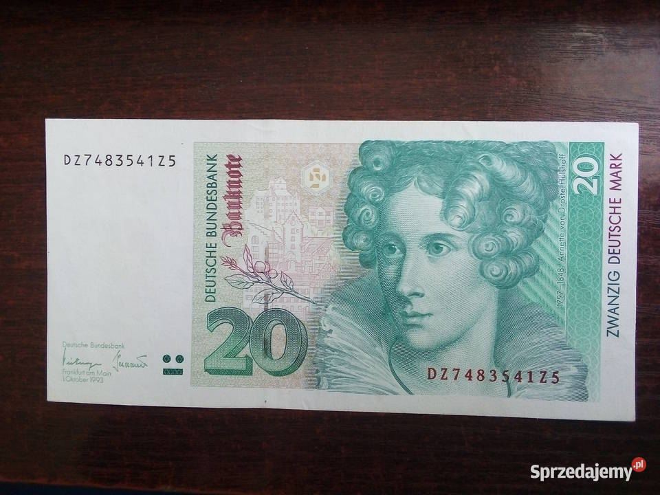 Banknot 20 marek Niemcy Płońsk sprzedam