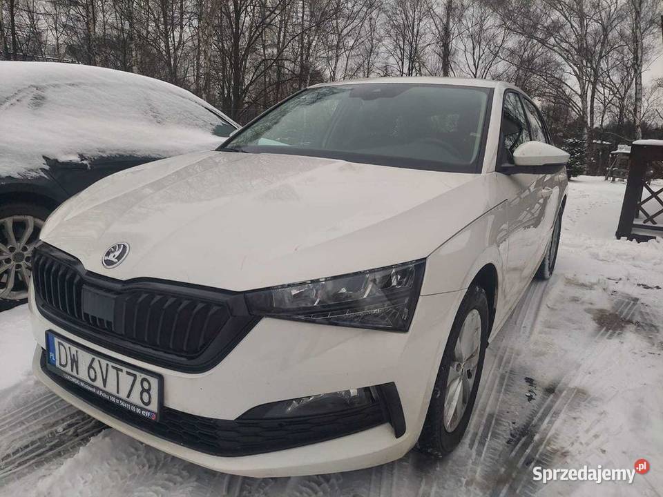 KODA SCALA AMBITION 10 TSI 110 2023 NISKI biały sprzedam