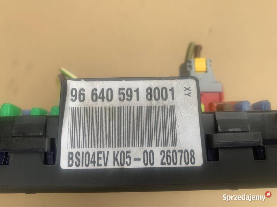 9664059180 moduł skrzynka bsi Citroen c4 I 1 Szczecin
