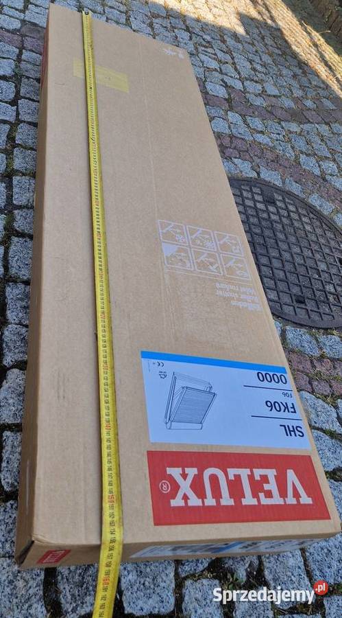 Nowa roleta zewnętrzna VELUX SHL FK06 66x118 Okna i parapety Wrocław sprzedam
