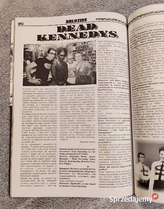 Arlezine 5 JesieńZima 20022003 Fanzine punk Rybnik