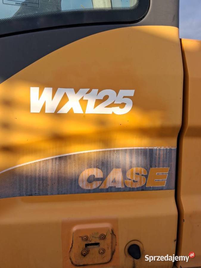 Koparka kołowa CASE WX125 wszystkie częsci Pozostałe sprzedam