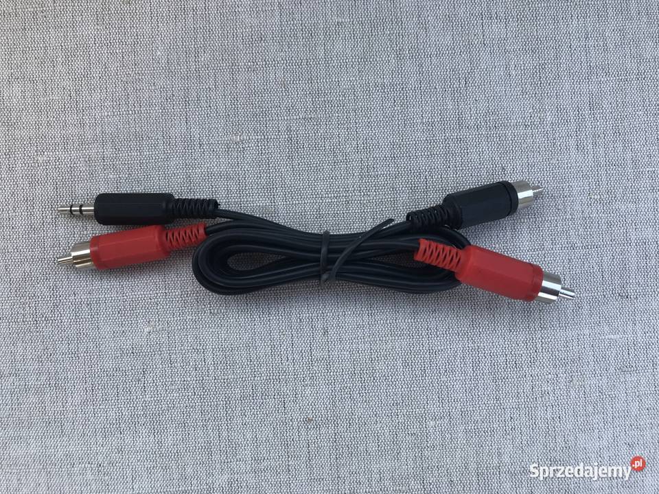 Kabel Przewód 2x RCA cinch RCA cinch minijack do Poznań