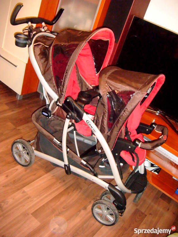 Wózek Graco Quattro Duo Tour bliżniaczy roku sprzedam