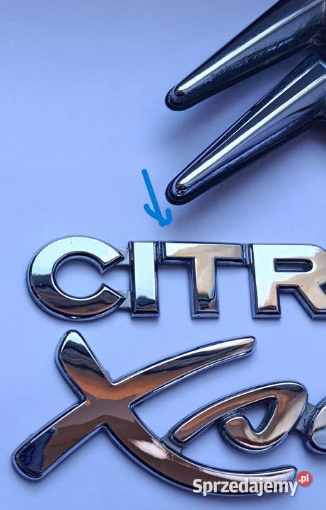 Napis emblemat Citroen Xsara Picasso I 9804r kujawsko-pomorskie Lipno