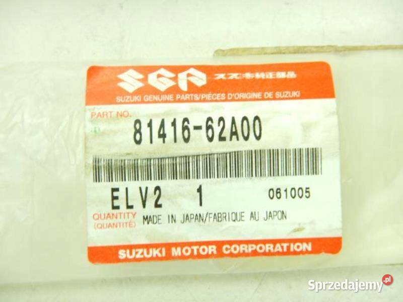 USZCZELKA SZYBY LEWY TYŁ SUZUKI VITARA 8990 NOWA