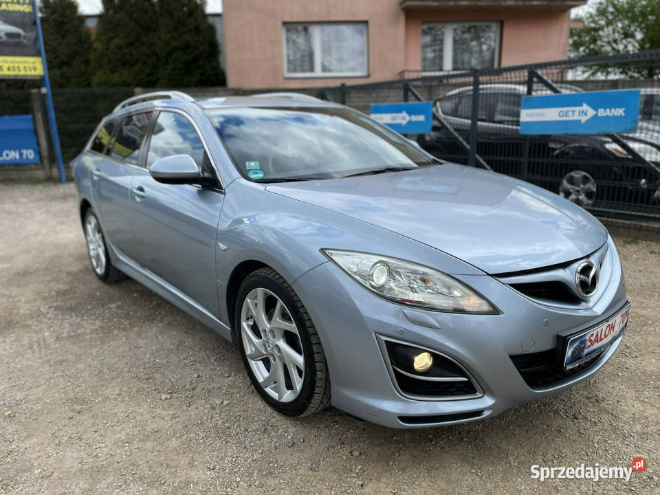 Mazda 6 22 1wł Serwis ASO Skóry Xenon centralny zamek Częstochowa