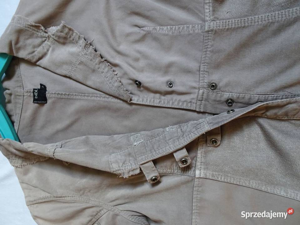 DIDiI Sukienka Zapinana struks bawełna vintage