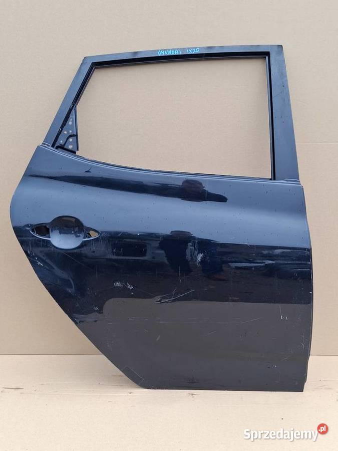 HYUNDAI IX 20 DRZWI PRAWE TYLNE PRAWY TYŁ Bieleń