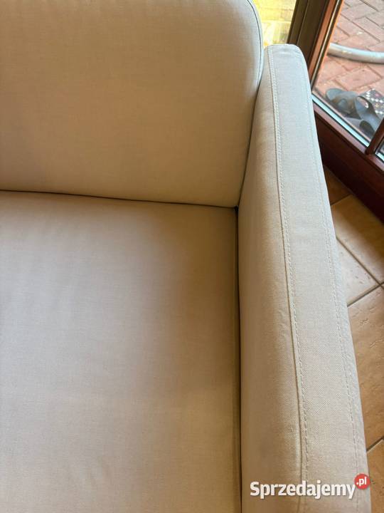 Sofa kanapa 2 osobowa IKEA LINANS kolor beżowy