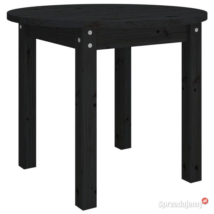 Stolik kawowy czarny 55x45 lite drewno sosnowe Warszawa sprzedam