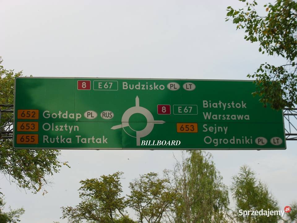 Sprzedam wynajmę billboard w Suwałkach Suwałki