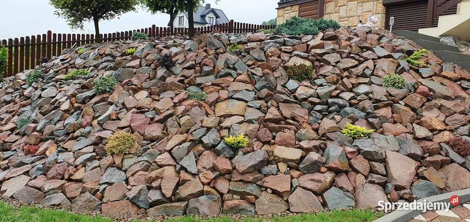 Kamień gruby Łamany Porfir 90250mm skarpy małopolskie Kraków
