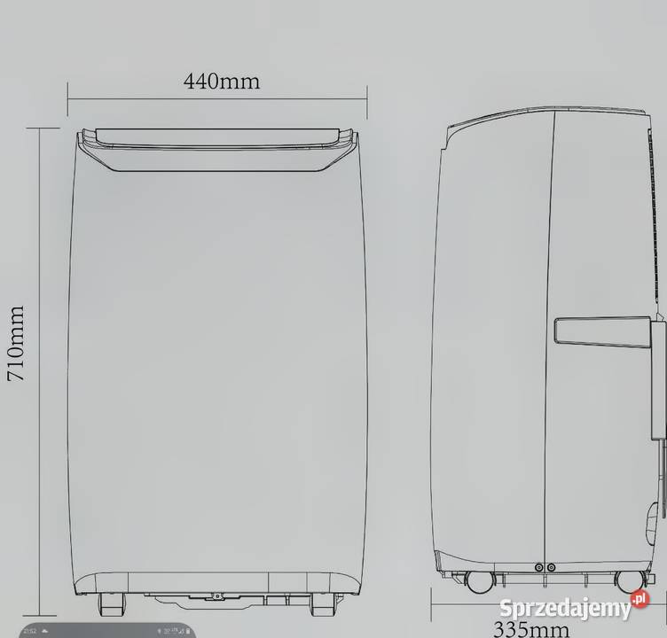 Klimatyzator przenośny 3 5kW Krasne-Lasocice