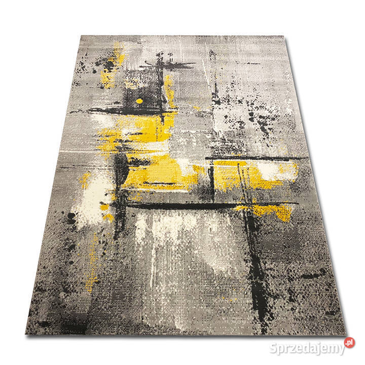 DYWAN 140X200 IDEA MARMUREK ZÓŁTY GĘSTY WŁOS 1.4m podlaskie Białystok