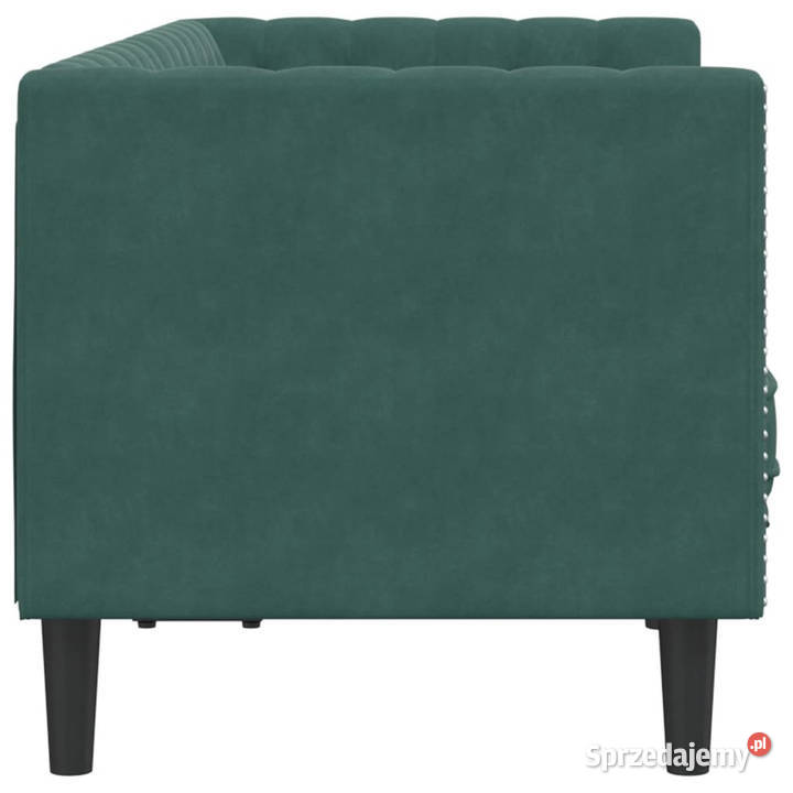 Sofa Chesterfield z wałkami dwuosobowa mazowieckie Warszawa
