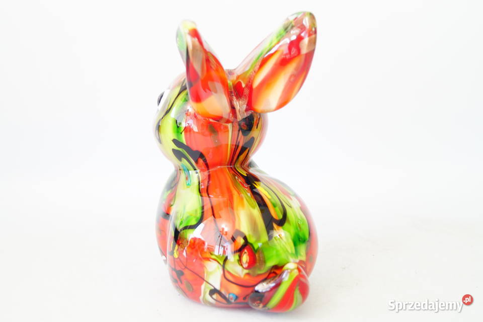Figura szklana figura Murano style ZAJĄC sprzedam