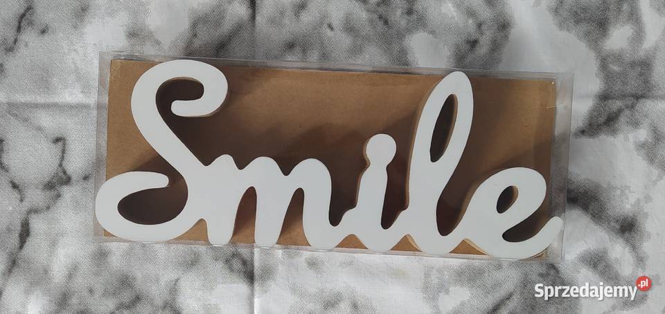 Napisy drewniane Smile Ocean Dream Dąbrowa Górnicza