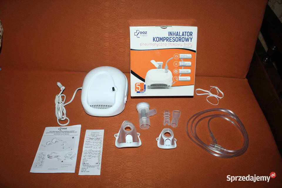 DOZ Med Inhalator kompresorowy biały Używany