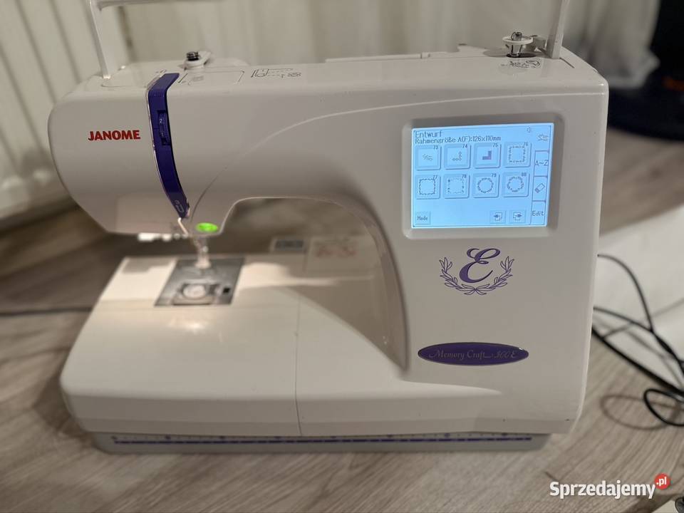 Maszyna do szycia hafciarka Janome Craft 300E Ząbkowice Śląskie sprzedam