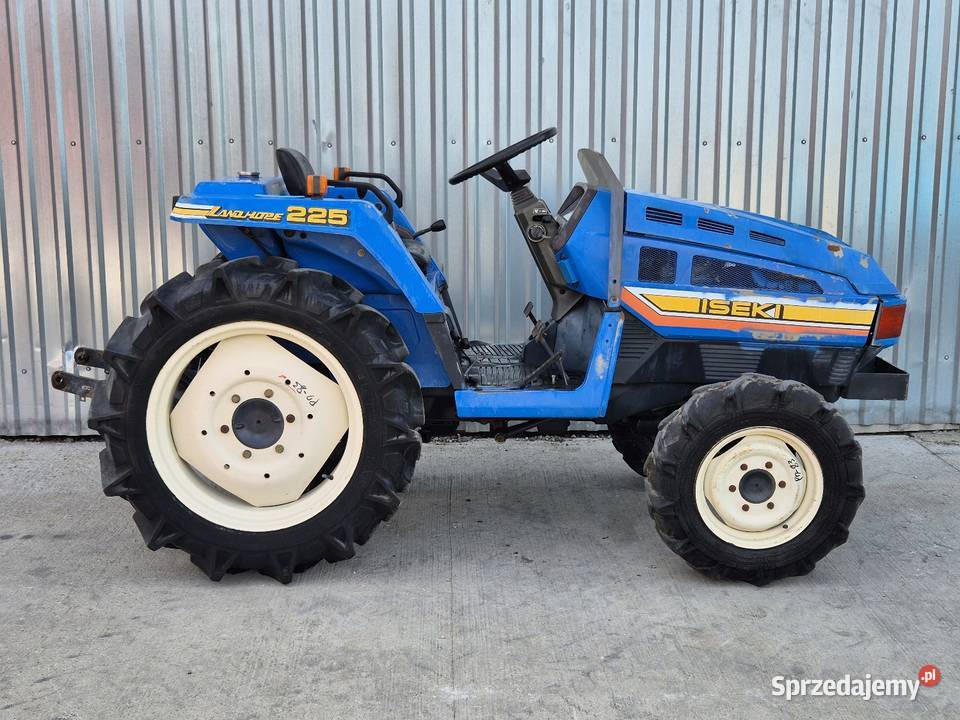 Traktorek traktor ISEKI TU225F 22 44 Wspomaganie Skrzynia biegów Manualna Małuszyn