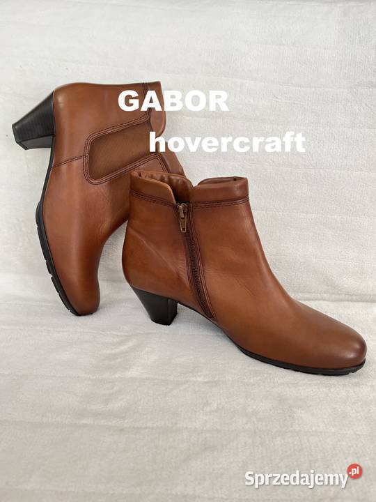 Gabor shoes hovercraft skórzane botki damskie Kozaki Jastrzębie-Zdrój