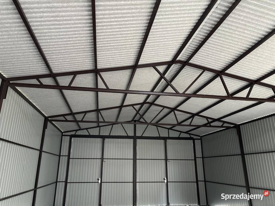 Duży Garaż BlaszanyWIATA HALA SchowekMagazyn Skierniewice